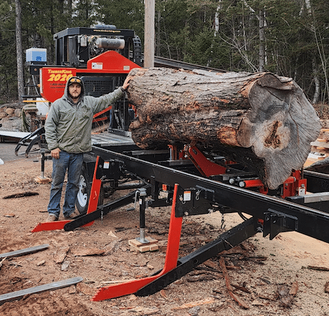 Big log, big sawmill